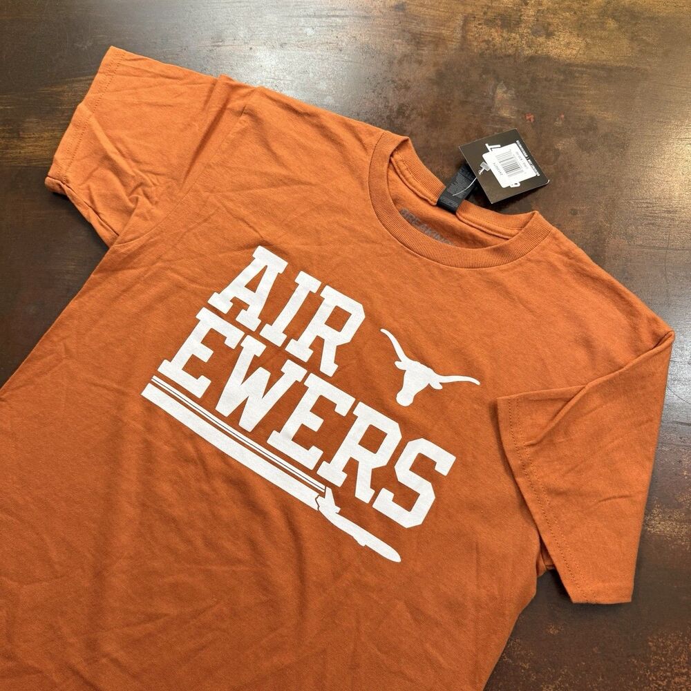 BreakingT Air Ewers Texas Longhorns Burnt Orange T-Shirt Mens NCAA XL UT Hook'em